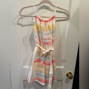 Bella Dahl - linen, pastel, striped dress - s 10